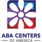 ABA Centers of America logo with flower